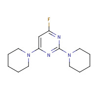 188987-72-6 4-fluoro-2,6-di(piperidin-1-yl)pyrimidine chemical structure