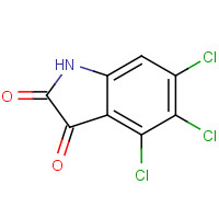 373383-39-2 4,5,6-trichloro-1H-indole-2,3-dione chemical structure