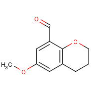 99385-74-7 6-methoxy-3,4-dihydro-2H-chromene-8-carbaldehyde chemical structure