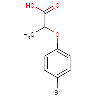 32019-08-2 2-(4-bromophenoxy)propanoic acid chemical structure