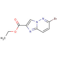 1187236-98-1 ethyl 6-bromoimidazo[1,2-b]pyridazine-2-carboxylate chemical structure