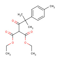 342606-55-7 diethyl 2-[2-methyl-2-(4-methylphenyl)propanoyl]propanedioate chemical structure
