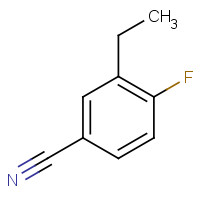 869299-63-8 3-ethyl-4-fluorobenzonitrile chemical structure