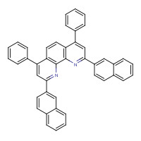 1174006-43-9 2,9-dinaphthalen-2-yl-4,7-diphenyl-1,10-phenanthroline chemical structure