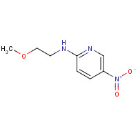 74037-56-2 N-(2-methoxyethyl)-5-nitropyridin-2-amine chemical structure