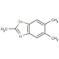 2946-20-5 2,5,6-trimethyl-1,3-benzoselenazole chemical structure