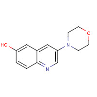 1427474-61-0 3-morpholin-4-ylquinolin-6-ol chemical structure