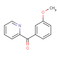 55030-49-4 (3-methoxyphenyl)-pyridin-2-ylmethanone chemical structure
