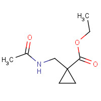 400840-98-4 ethyl 1-(acetamidomethyl)cyclopropane-1-carboxylate chemical structure