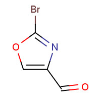 1092351-90-0 2-bromo-1,3-oxazole-4-carbaldehyde chemical structure