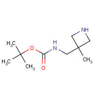 159603-47-1 tert-butyl N-[(3-methylazetidin-3-yl)methyl]carbamate chemical structure