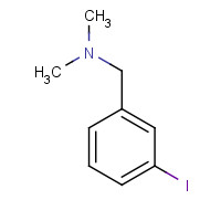 141189-59-5 1-(3-iodophenyl)-N,N-dimethylmethanamine chemical structure