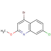1215767-82-0 4-bromo-7-chloro-2-methoxyquinoline chemical structure