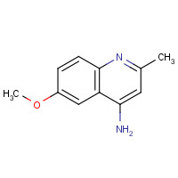 104217-23-4 6-methoxy-2-methylquinolin-4-amine chemical structure