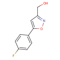 640291-97-0 [5-(4-fluorophenyl)-1,2-oxazol-3-yl]methanol chemical structure