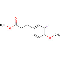53937-17-0 methyl 3-(3-iodo-4-methoxyphenyl)propanoate chemical structure