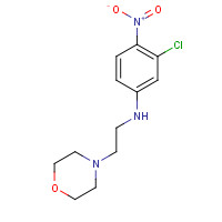 1542259-10-8 3-chloro-N-(2-morpholin-4-ylethyl)-4-nitroaniline chemical structure