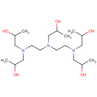 17121-34-5 1-[bis[2-[bis(2-hydroxypropyl)amino]ethyl]amino]propan-2-ol chemical structure