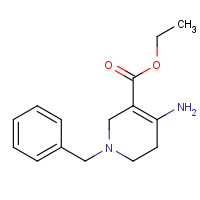 70336-83-3 ethyl 4-amino-1-benzyl-3,6-dihydro-2H-pyridine-5-carboxylate chemical structure