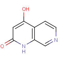 54920-76-2 4-hydroxy-1H-1,7-naphthyridin-2-one chemical structure