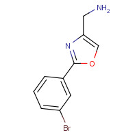 885273-09-6 [2-(3-bromophenyl)-1,3-oxazol-4-yl]methanamine chemical structure