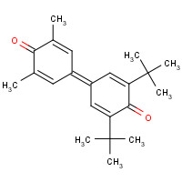 126657-30-5 4-(3,5-ditert-butyl-4-oxocyclohexa-2,5-dien-1-ylidene)-2,6-dimethylcyclohexa-2,5-dien-1-one chemical structure