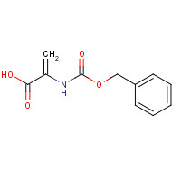 39692-63-2 2-(phenylmethoxycarbonylamino)prop-2-enoic acid chemical structure
