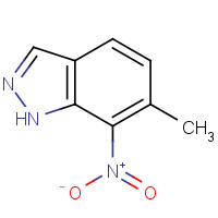 717881-06-6 6-methyl-7-nitro-1H-indazole chemical structure