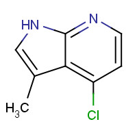688782-02-7 4-chloro-3-methyl-1H-pyrrolo[2,3-b]pyridine chemical structure