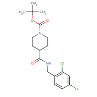 1141894-77-0 tert-butyl 4-[(2,4-dichlorophenyl)methylcarbamoyl]piperidine-1-carboxylate chemical structure