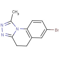 1404367-23-2 7-bromo-1-methyl-4,5-dihydro-[1,2,4]triazolo[4,3-a]quinoline chemical structure