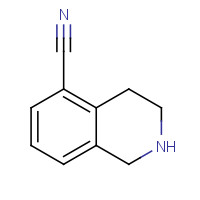 215794-24-4 1,2,3,4-tetrahydroisoquinoline-5-carbonitrile chemical structure