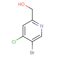 103971-44-4 (5-bromo-4-chloropyridin-2-yl)methanol chemical structure
