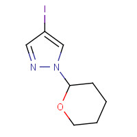 938066-17-2 4-iodo-1-(oxan-2-yl)pyrazole chemical structure