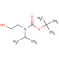 610309-73-4 tert-butyl N-(2-hydroxyethyl)-N-propan-2-ylcarbamate chemical structure