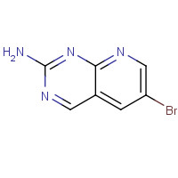 882670-89-5 6-bromopyrido[2,3-d]pyrimidin-2-amine chemical structure