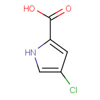 27746-03-8 4-chloro-1H-pyrrole-2-carboxylic acid chemical structure