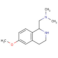 125531-12-6 1-(6-methoxy-1,2,3,4-tetrahydroisoquinolin-1-yl)-N,N-dimethylmethanamine chemical structure