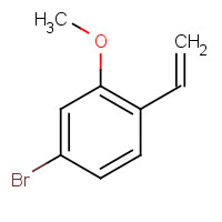 1289626-21-6 4-bromo-1-ethenyl-2-methoxybenzene chemical structure