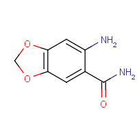 53216-40-3 6-amino-1,3-benzodioxole-5-carboxamide chemical structure