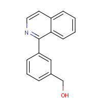728951-55-1 (3-isoquinolin-1-ylphenyl)methanol chemical structure