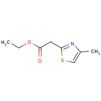 51221-43-3 ethyl 2-(4-methyl-1,3-thiazol-2-yl)acetate chemical structure