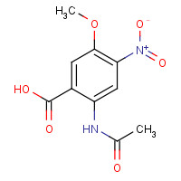 196194-98-6 2-acetamido-5-methoxy-4-nitrobenzoic acid chemical structure