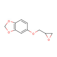 38417-65-1 5-(oxiran-2-ylmethoxy)-1,3-benzodioxole chemical structure