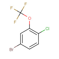 406232-79-9 4-bromo-1-chloro-2-(trifluoromethoxy)benzene chemical structure