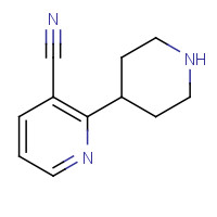 630116-81-3 2-piperidin-4-ylpyridine-3-carbonitrile chemical structure