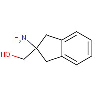 136834-85-0 (2-amino-1,3-dihydroinden-2-yl)methanol chemical structure
