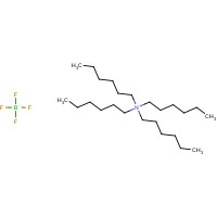 15553-50-1 tetrahexylazanium;tetrafluoroborate chemical structure