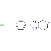 1171476-07-5 2-phenyl-4,5,6,7-tetrahydropyrazolo[4,3-c]pyridine;hydrochloride chemical structure