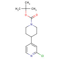 1001754-89-7 tert-butyl 4-(2-chloropyridin-4-yl)piperidine-1-carboxylate chemical structure